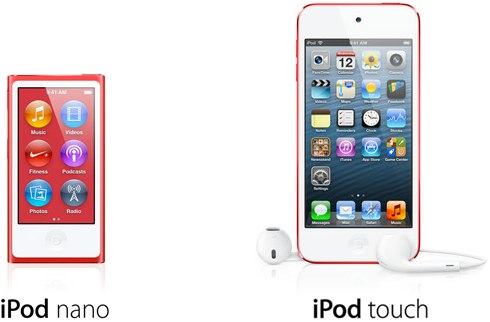 iPod touch nano sales