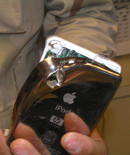 iPod takes a Bullet