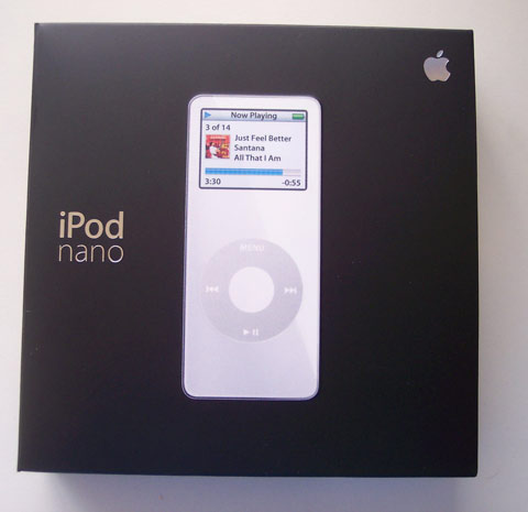 iPod nano Box