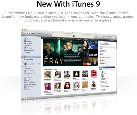 iTunes 9