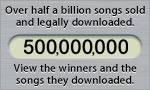 iTunes 500 Million