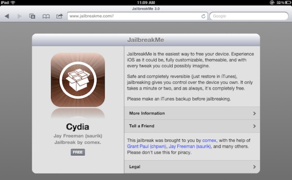 JailbreakMe 3.0