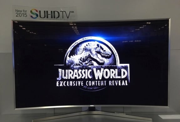 Samsung SUHD Jurassic World best buy