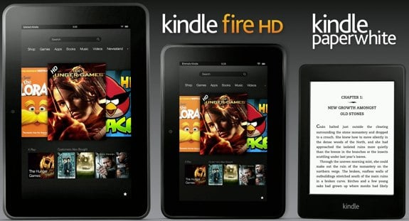 Amazon Kindle Family 2012