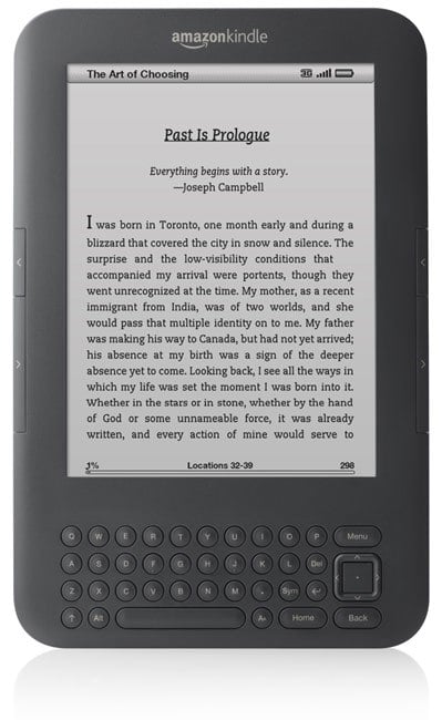 kindle 3 best selling amazon product