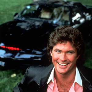 The Hoff and KITT