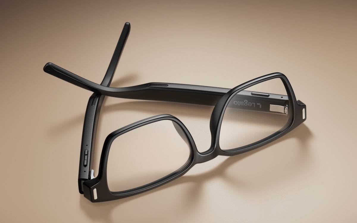 Legato Frames AI hearing glasses
