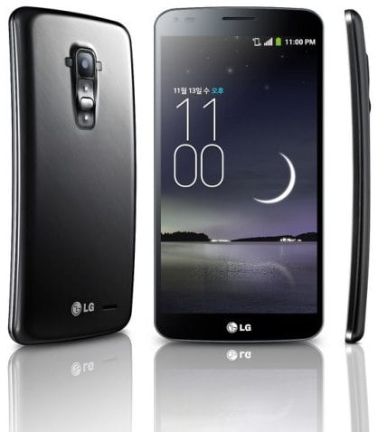 LG G Flex smartphone