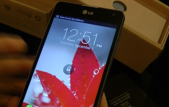 LG Optimus G display review