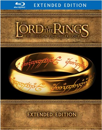 Lord of the Rings Extended Edition Blu-ray