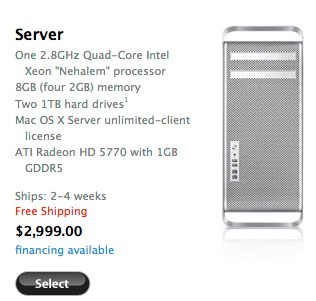 mac pro server