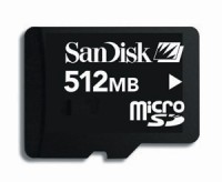 SanDisk 512 MB TransFlash