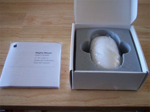 Apple Mighty Mouse Open Box