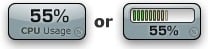 CPU  Heat/Usage Widget