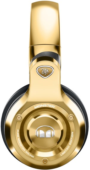 Monster 24k headphones