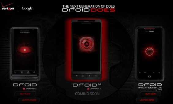 motorola droid x