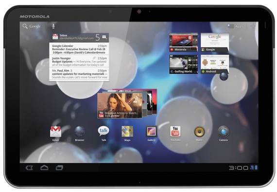 Motorola Xoom tablet