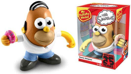 Mr. Potato Head Homer Simpson