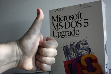 MS-DOS box