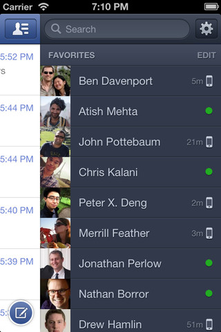 Facebook Messenger App VoIP