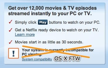 Netflix Watch Instantly Mac