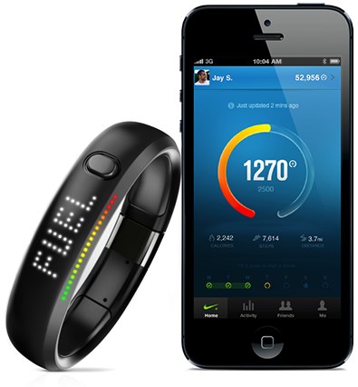 Nike FuelBand iOS Android app