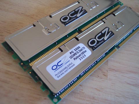 OCZ Platinum PC3200