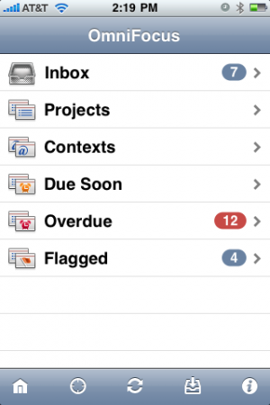 OmniFocus for iPhone 1.5