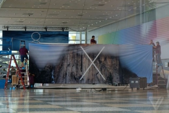 OS X 10.10 WWDC banner