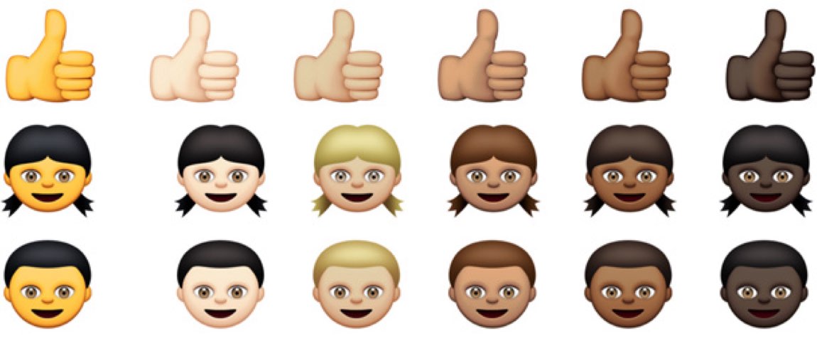 OS X 10.10.3 emoji diversity