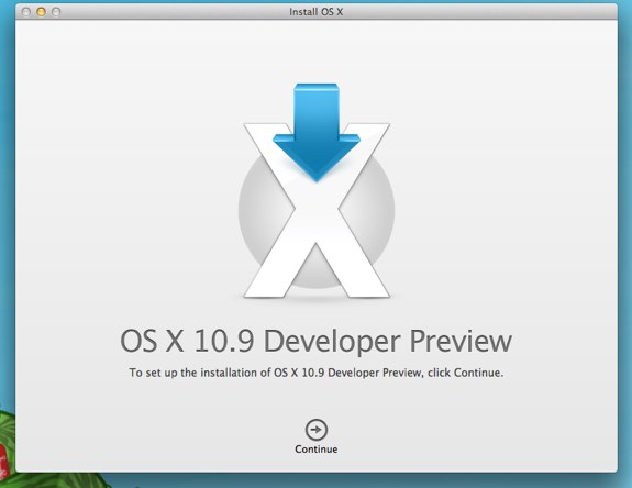 OS X 10.9 Mavericks