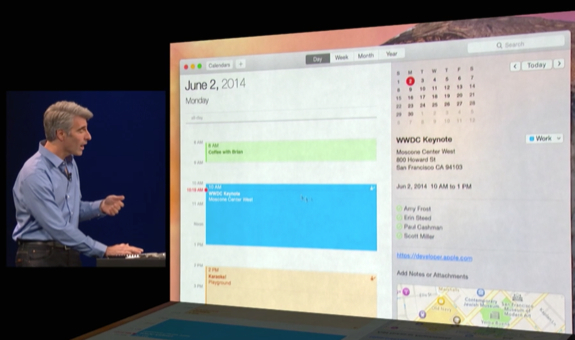 OS X Yosemite WWDC