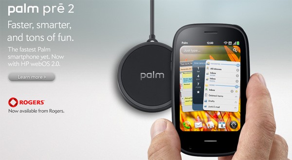 palm pre 2 rogers