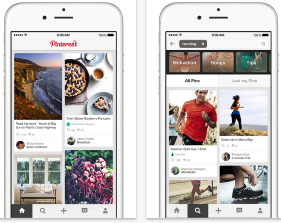 pinterest app