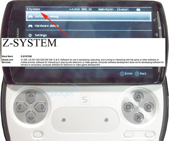 Playstation phone z-system