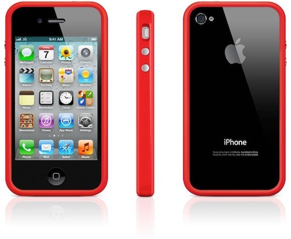 Product Red bumper case iPhone 4S