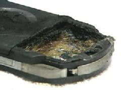 Burned PSP