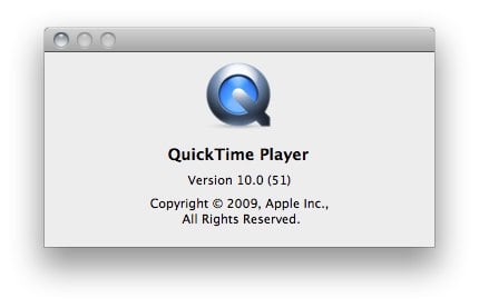 Quicktime 10 build 51