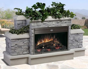 Outdoor Fireplace