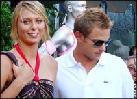 Maria Sharapova and Andy Roddick