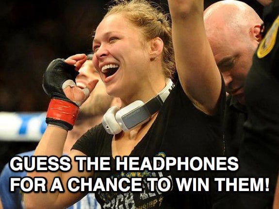 Ronda Rousey Headphones Monster Inspiration giveaway