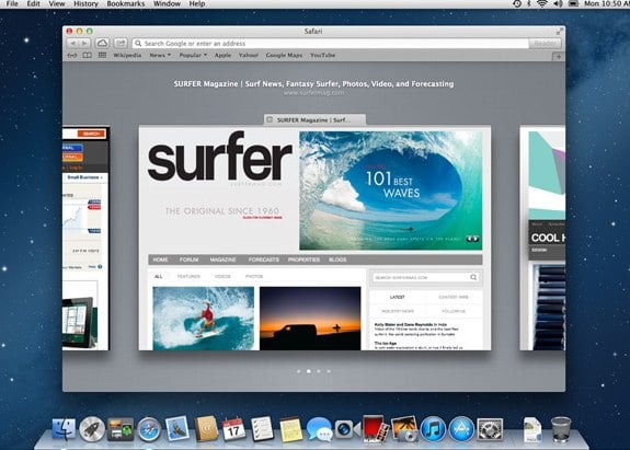 Safari Tab View