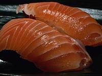 Salmon sushi