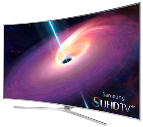 Samsung curved 4k uhd tv
