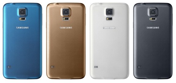 Samsung Galaxy S5 colors