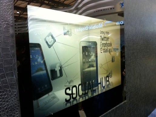 Samsung transparent LCD