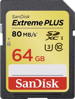 SanDisk Extreme Plus SD card