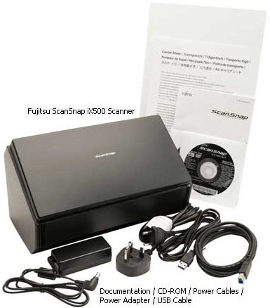 Fujitsu scansnap ix500 accessories