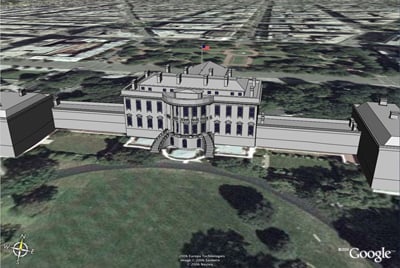 SketchUp White House