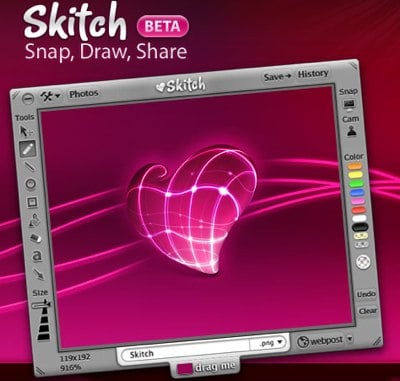 Skitch Splash Screen